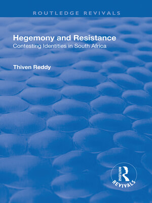cover image of Hegemony and Resistance